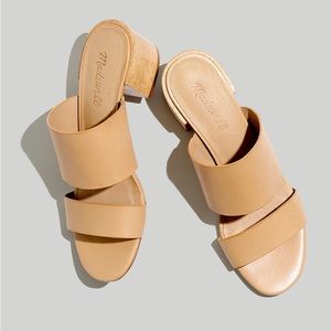 Madewell Double Strap Mule Heels